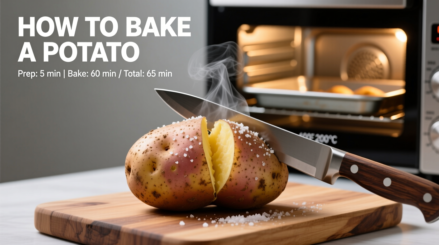 how to bake a potato