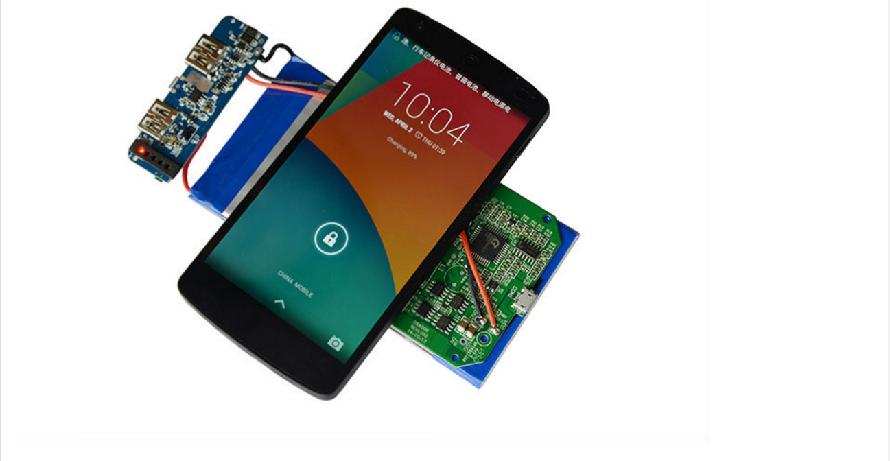 Custom wireless charging power bank PCBA