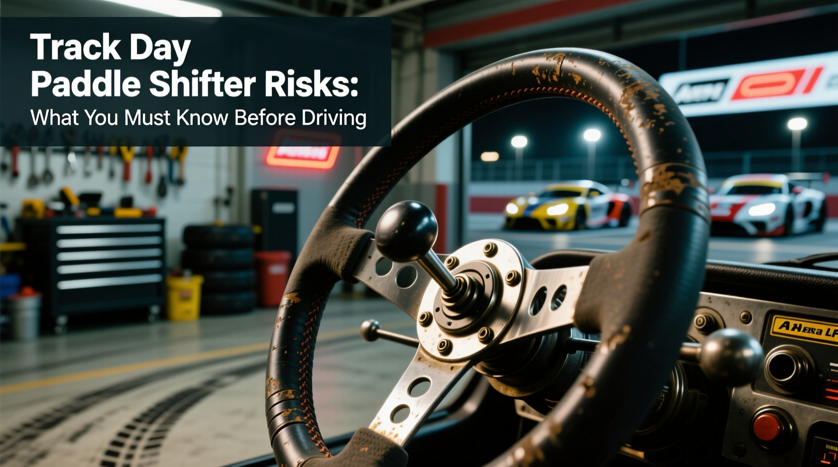 track day paddle shifter risk