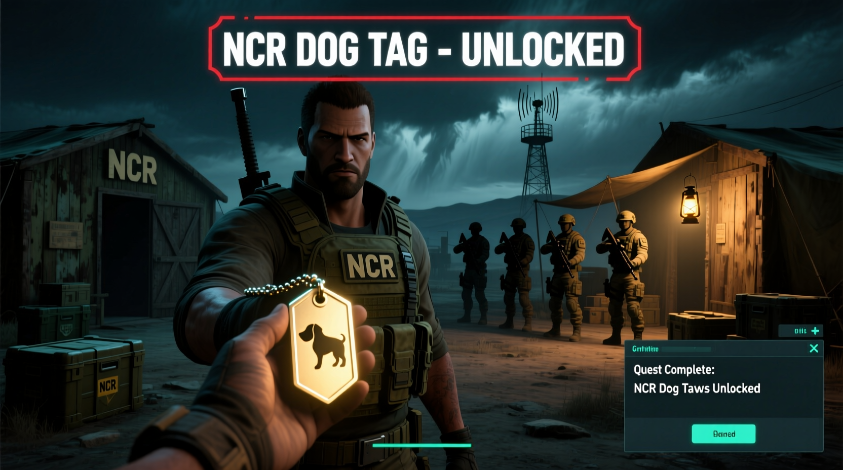 unlocking ncr dog tags in fallout new vegas a step by step guide to completing the quest