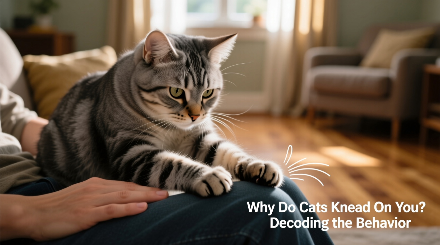 why do cats knead on you decoding the behavior