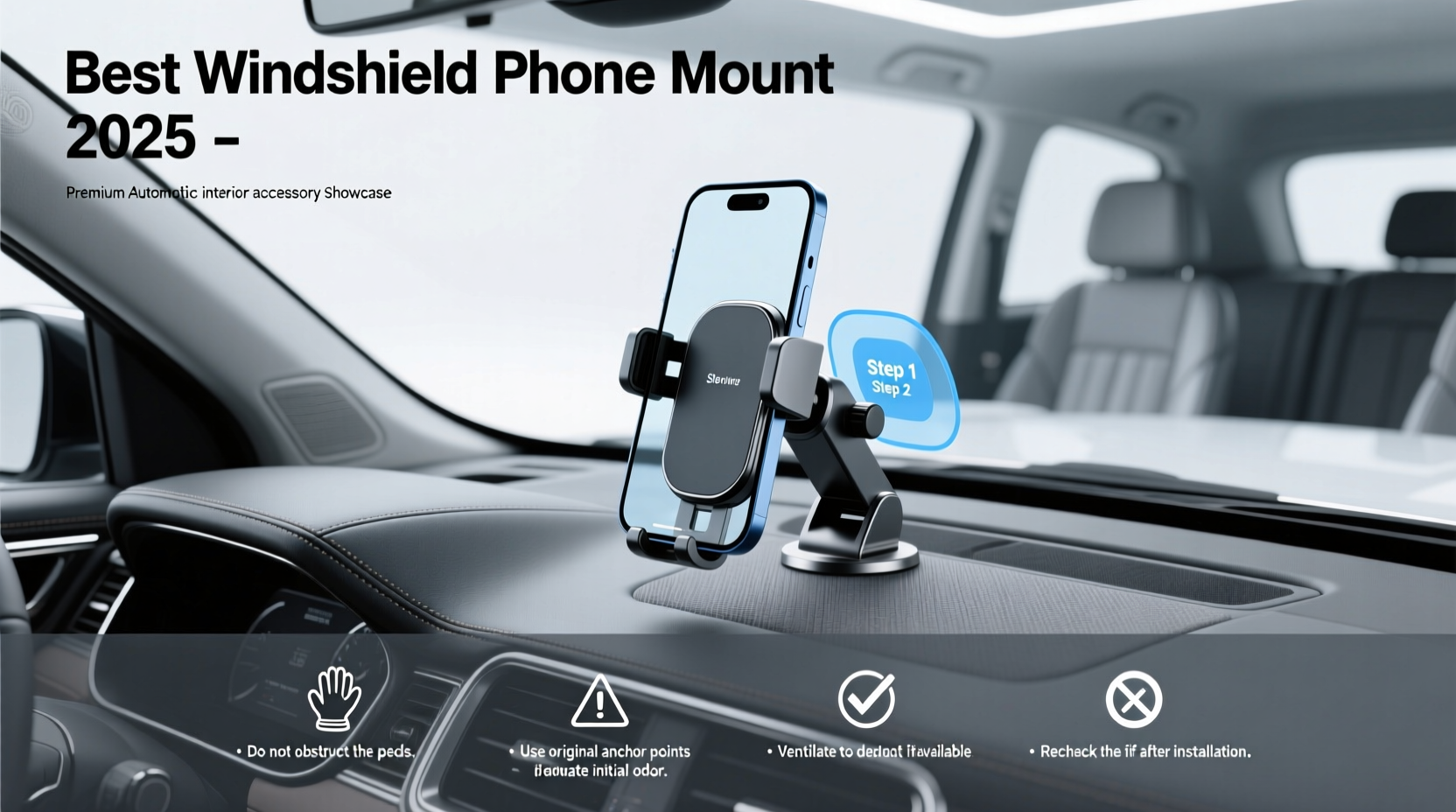 How to Choose Best Windshield Phone Mount 2025: Buying Guide