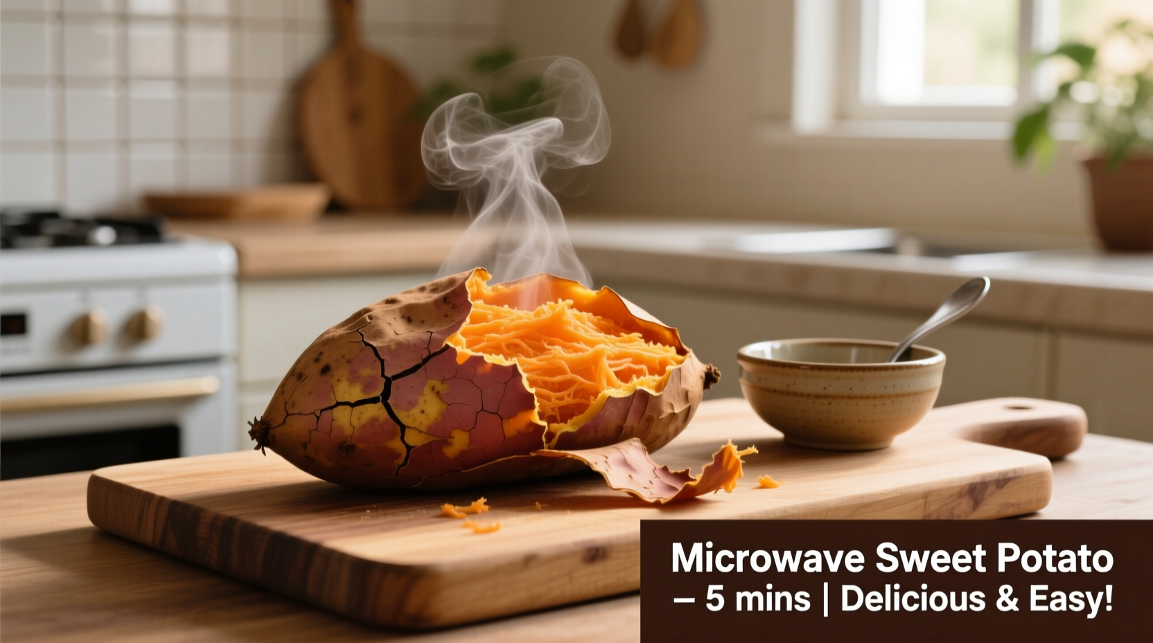 microwave sweet potato