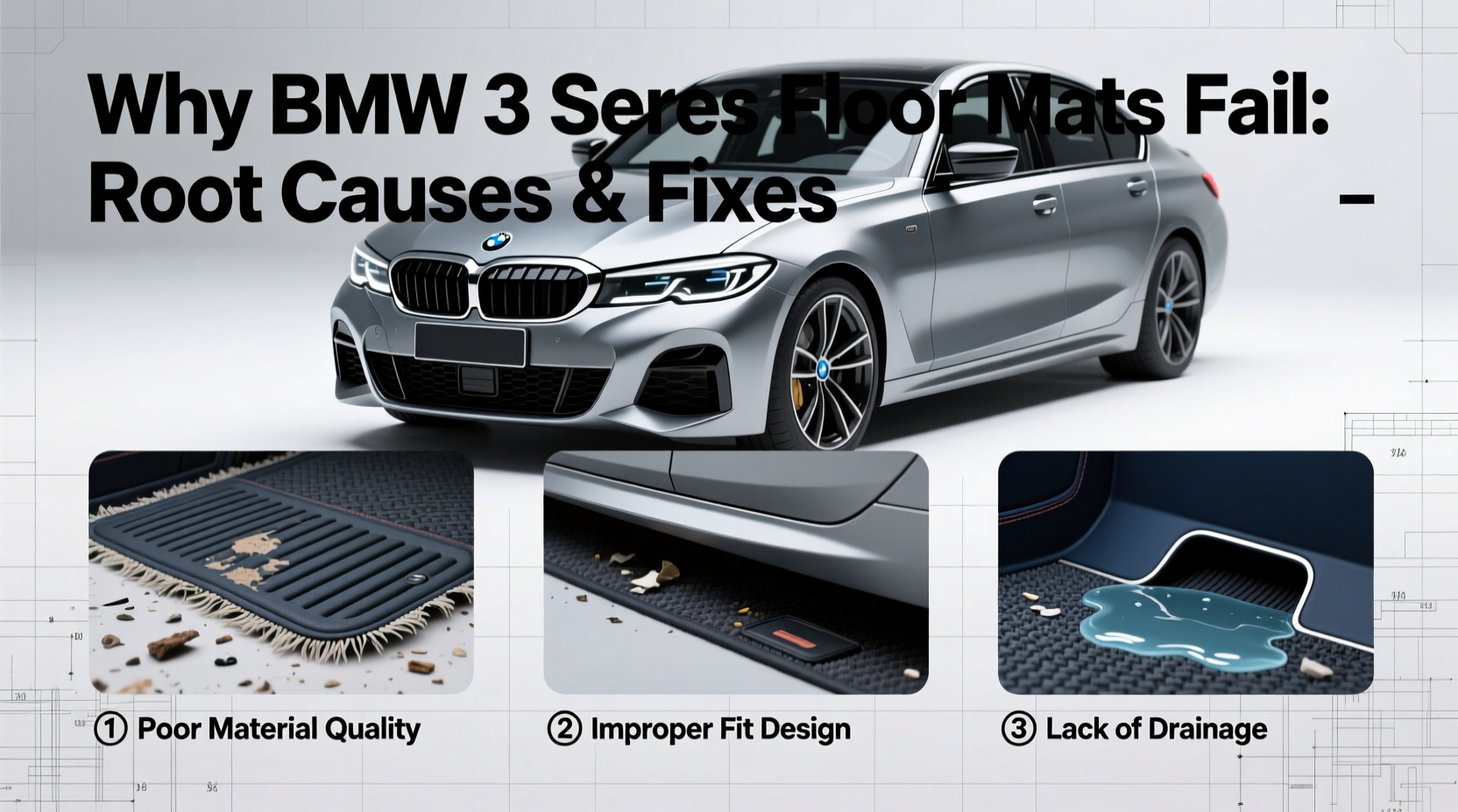 why bmw 3 series mats fail