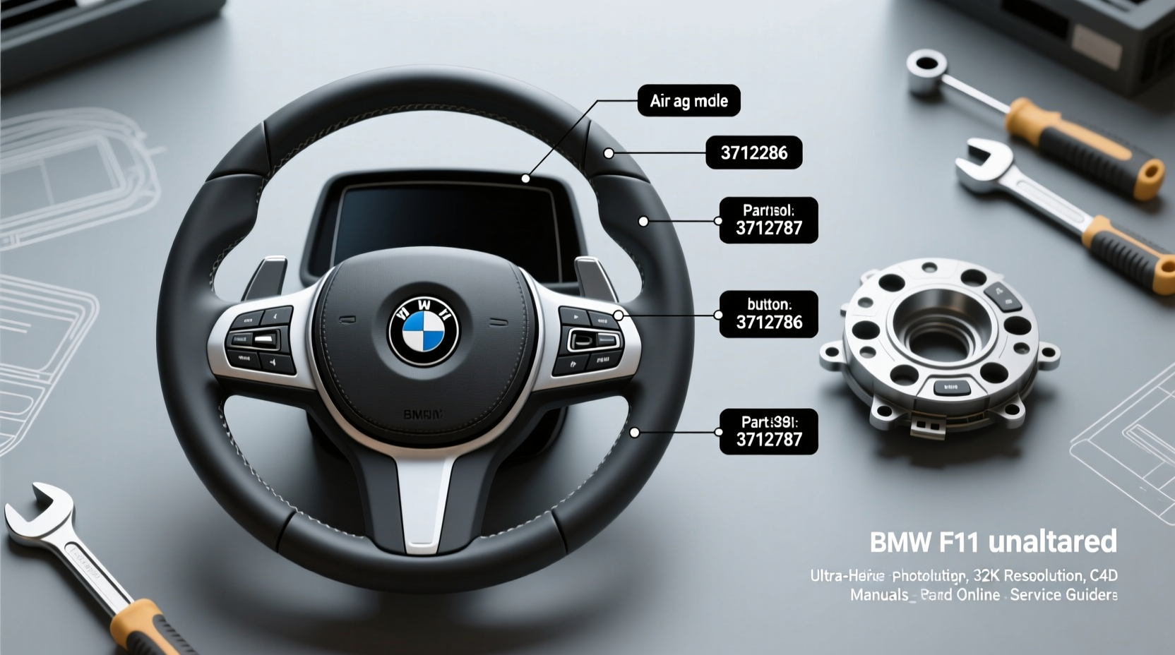 bmw f10 steering wheel replacement
