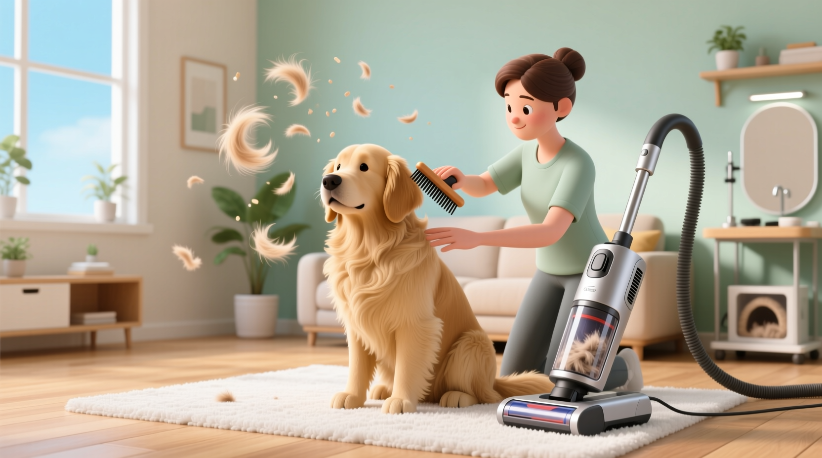 how do you keep pet hair under control