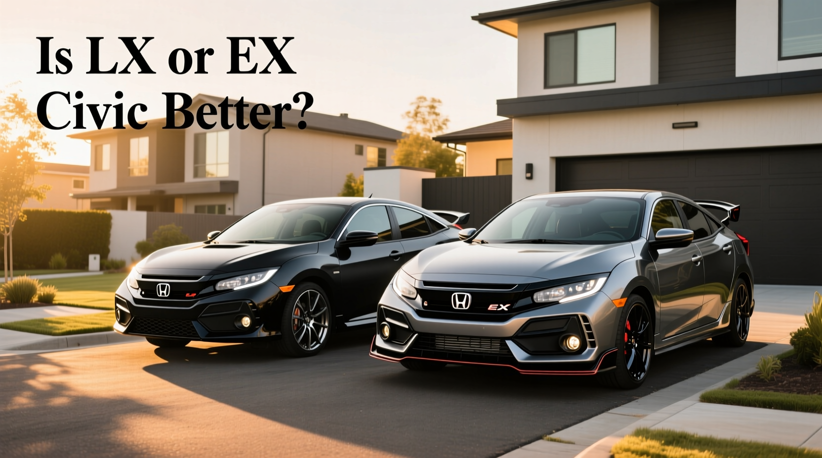 Honda Civic Hatchback Trims Guide: How to Choose Between LX and EX