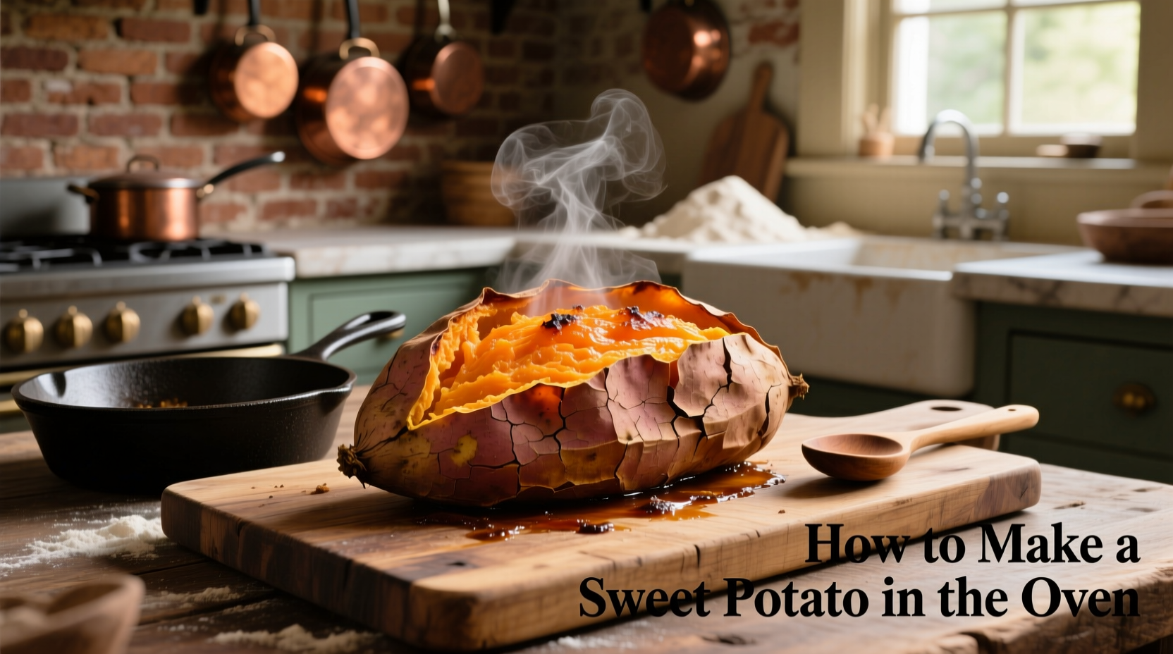 Perfect Oven-Baked Sweet Potato: Simple 4-Step Method