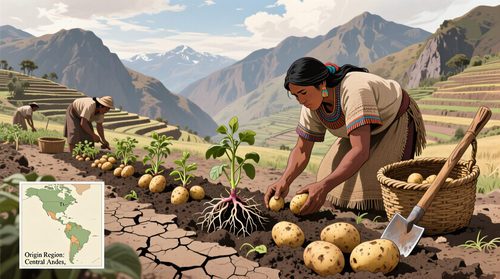 Potato Origins: Andes Mountains Domestication Revealed