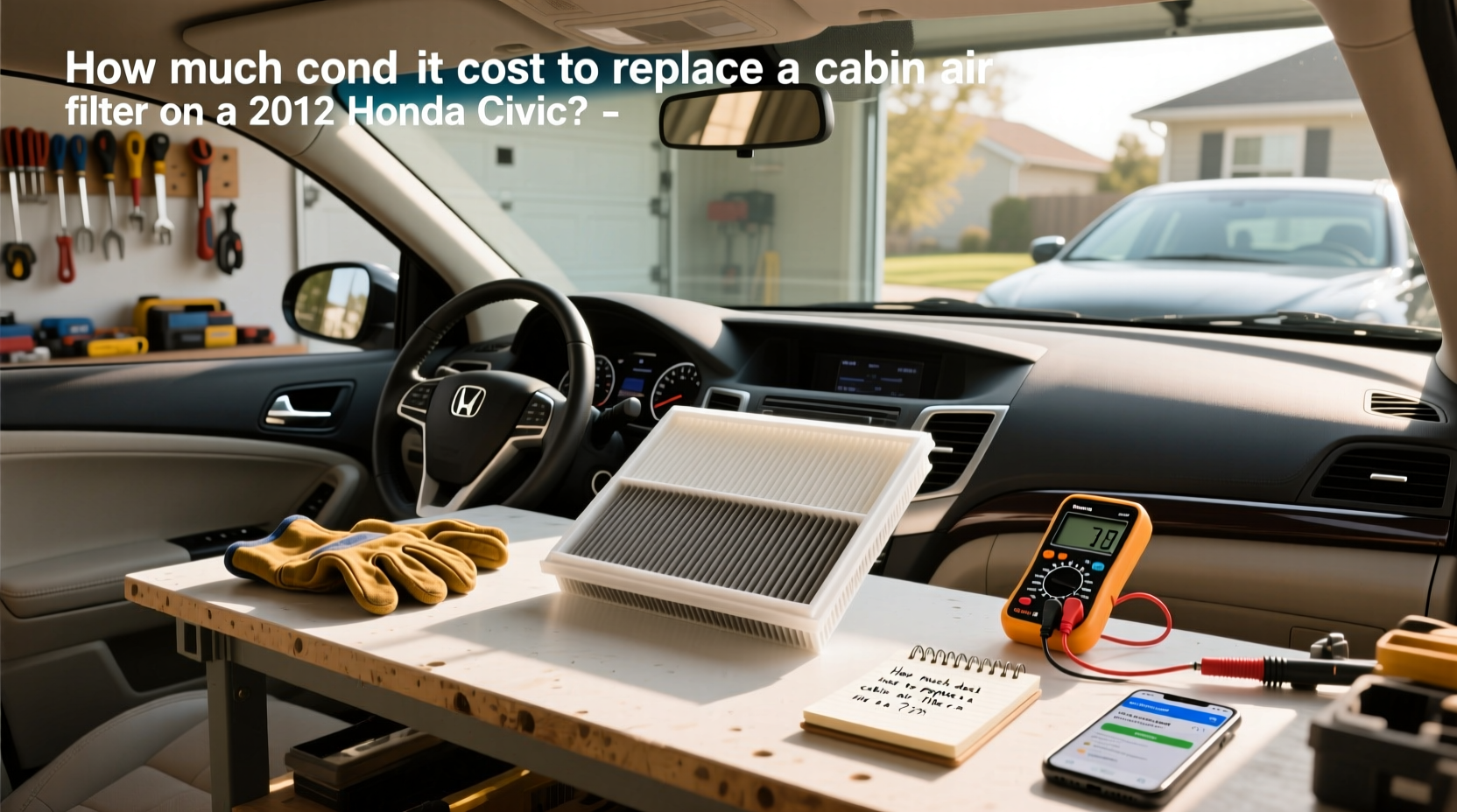 2012 Honda Civic Cabin Air Filter Replacement Guide