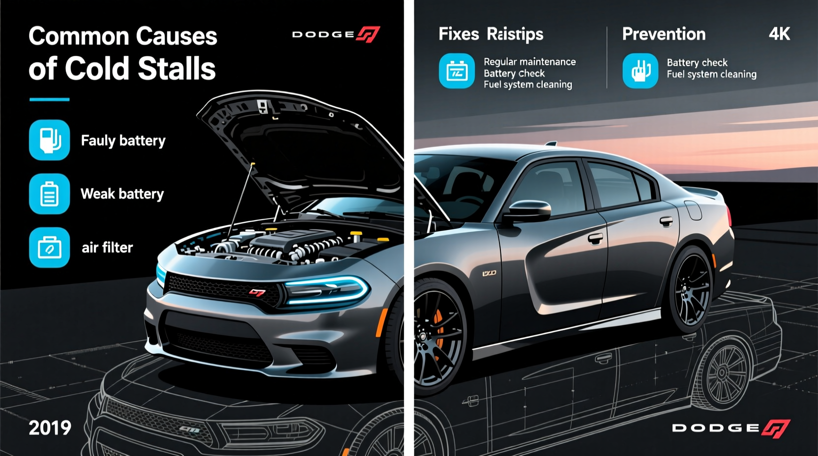 2019 charger cold stall