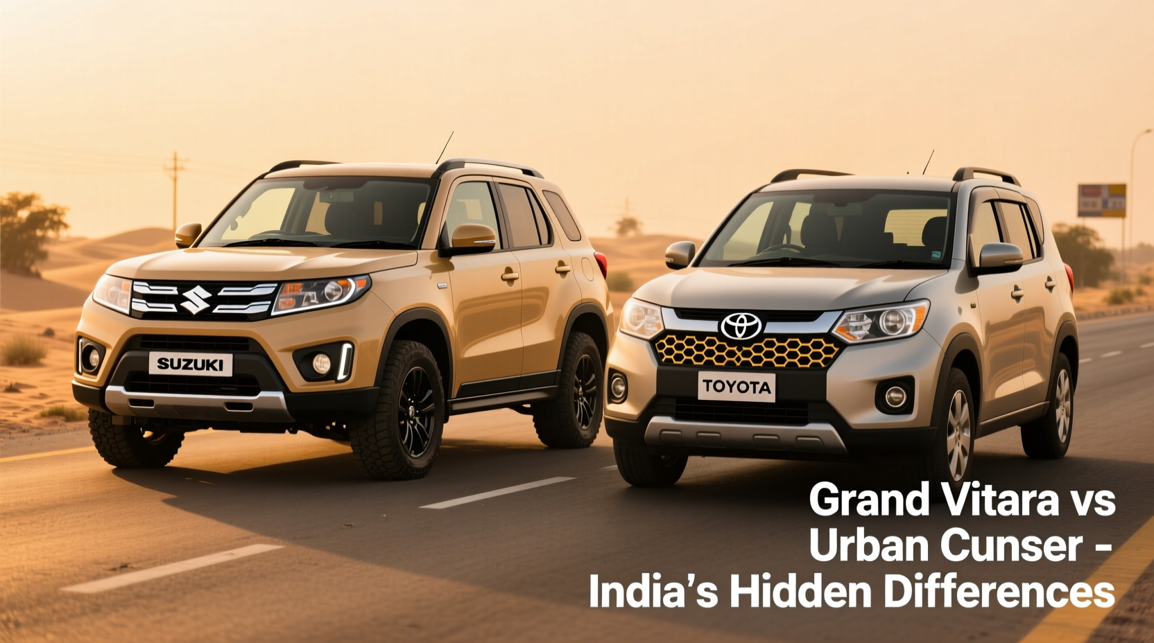 grand vitara vs urban cruiser india