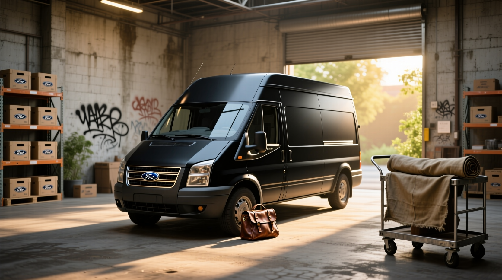 What Is the Interior Height of a Ford Transit High Roof Van?