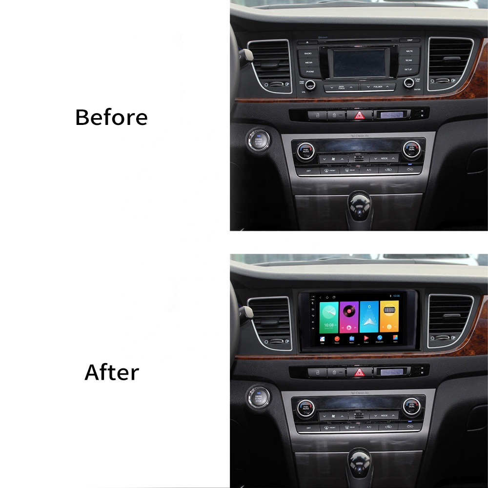 Car console Car Stereo Navigation Digital Slide Touchscreen Car DVD Radio Receiver 9 inch For BENZ ML 2006-2010