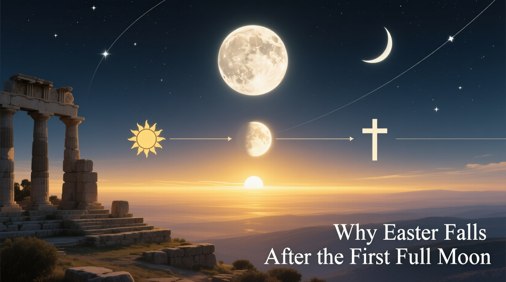 why is easter after the first full moon