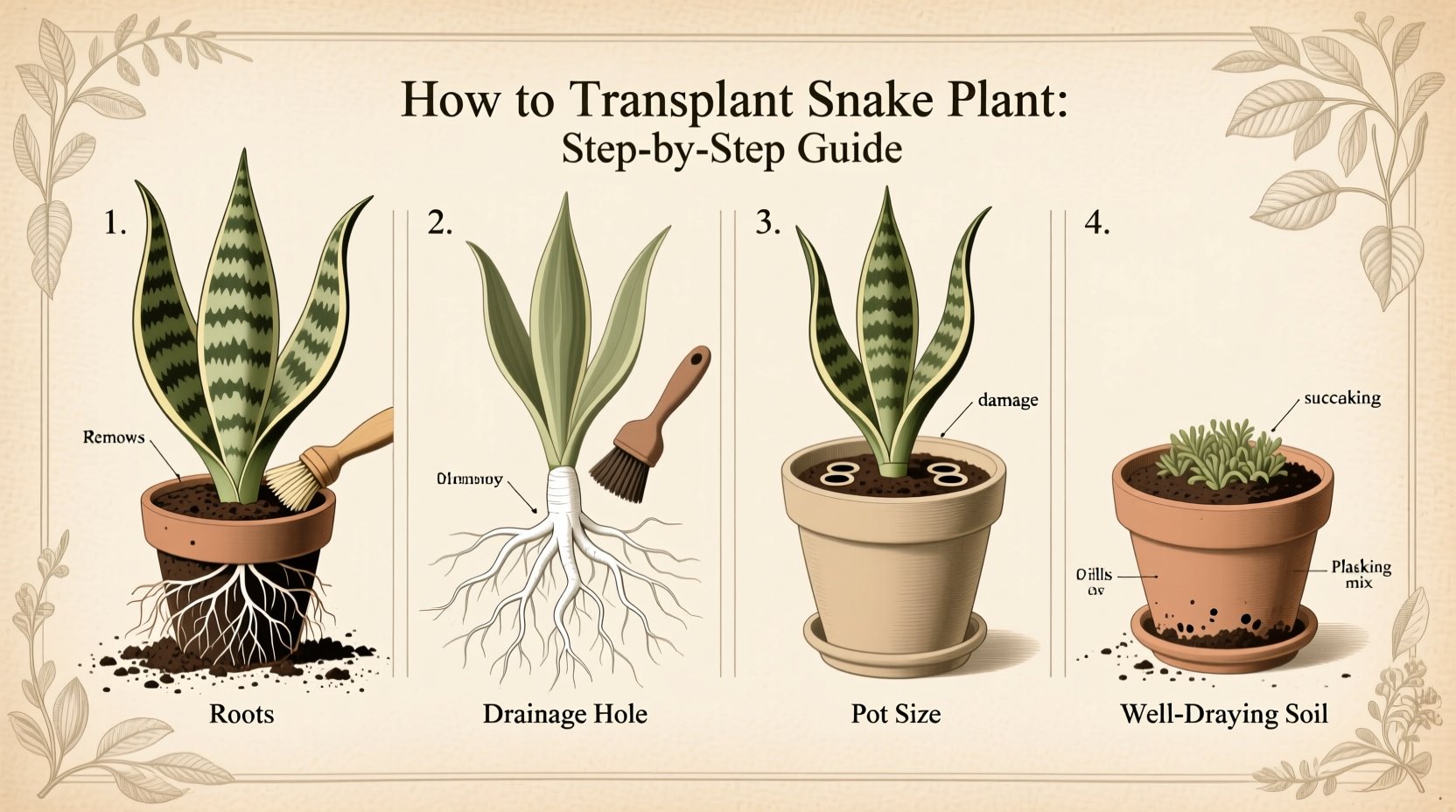 How to Transplant Snake Plant: Step-by-Step Guide