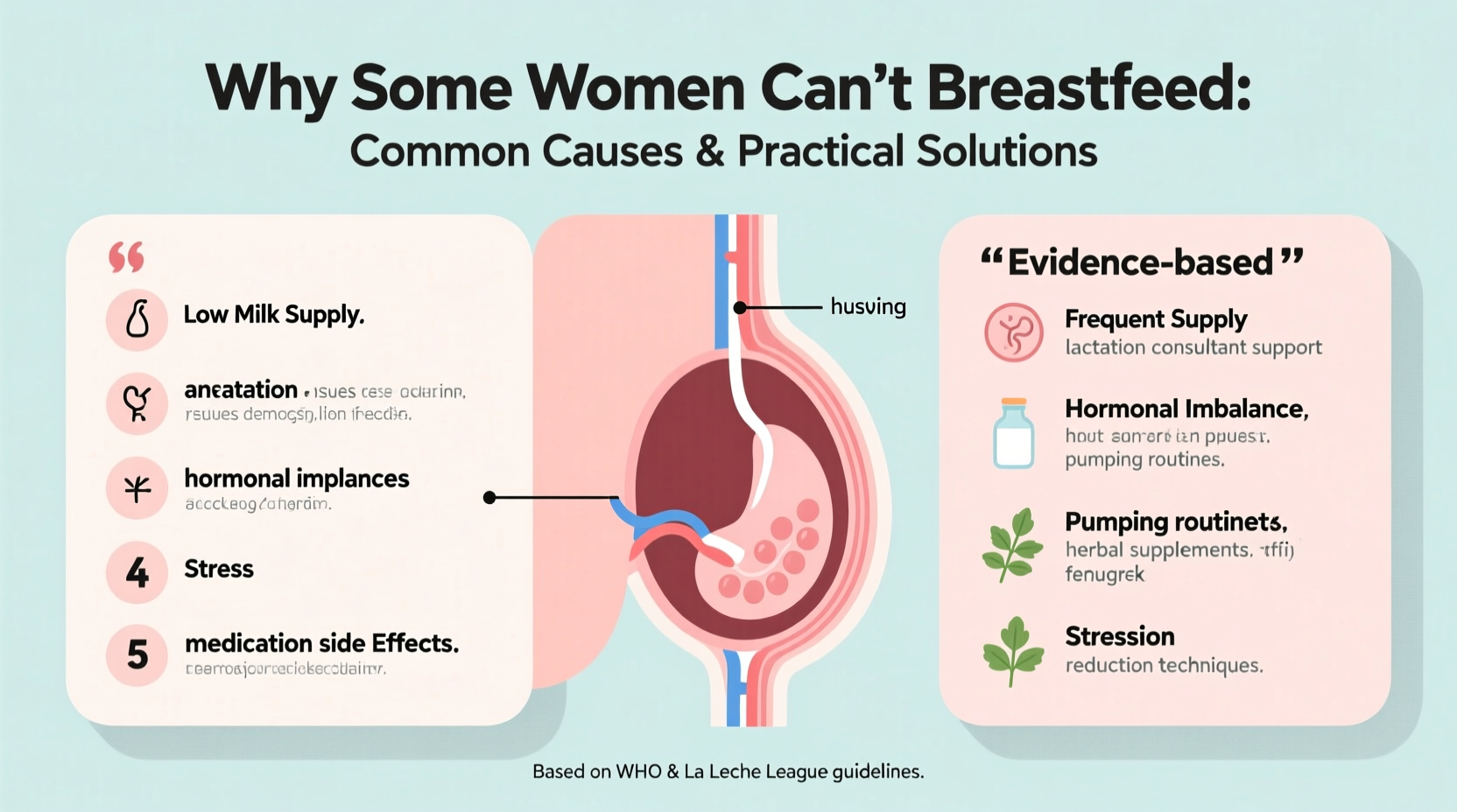 why cant some women breastfeed common reasons solutions