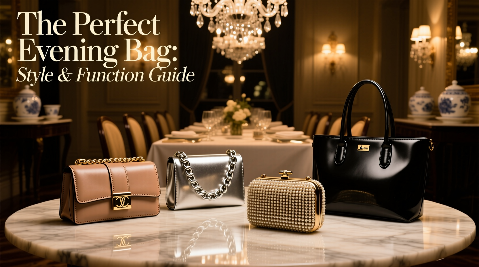 how to select the perfect luxury designer bag for dinner a style and function guide