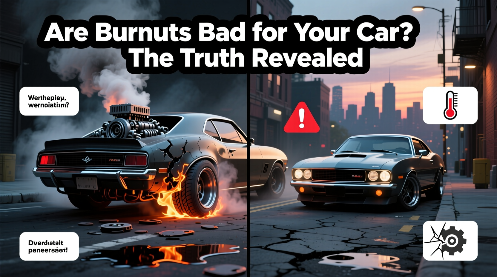 are burnouts bad for your car