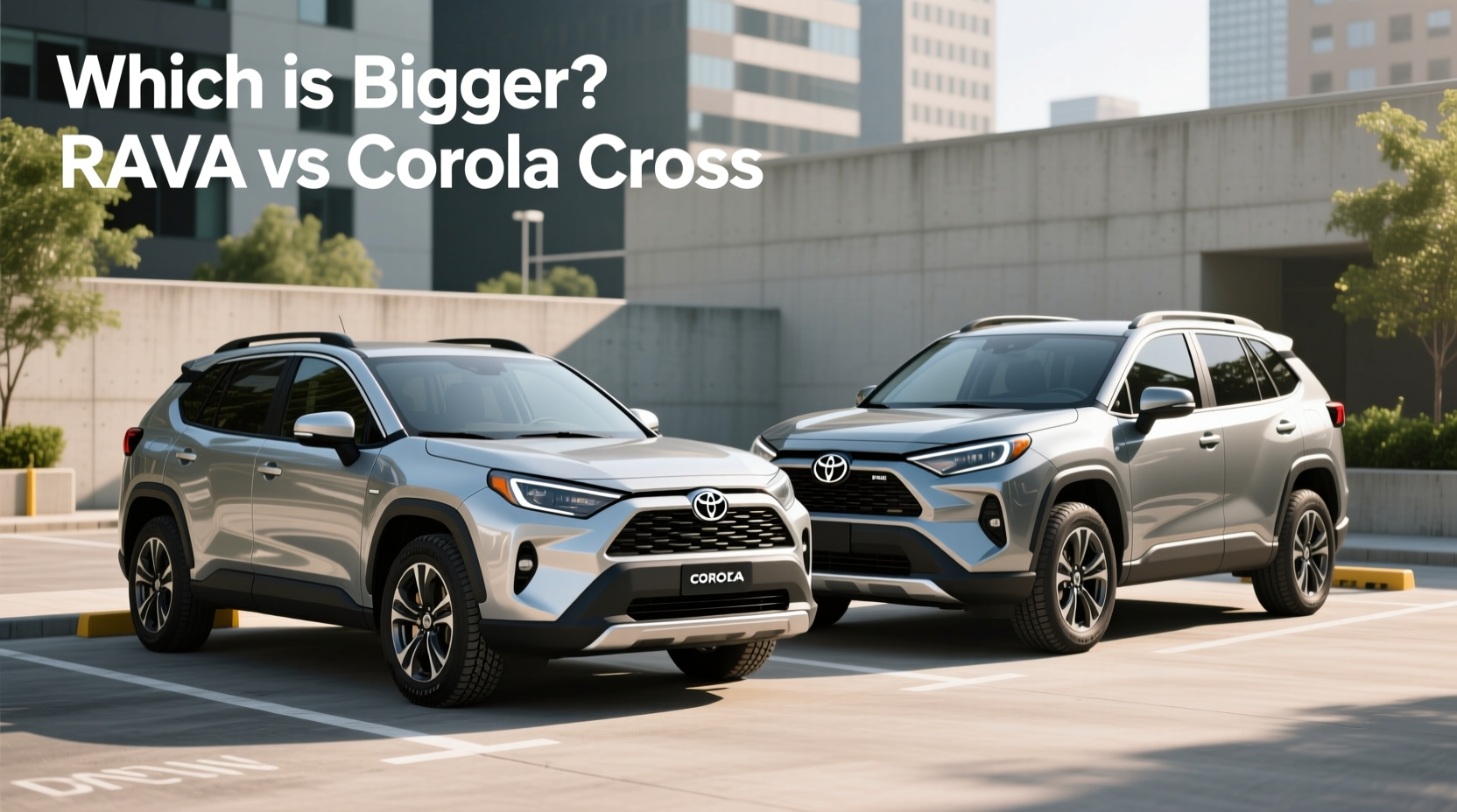 How to Choose Corolla Cross Side Step, Which Is Bigger RAV4 or Corolla Cross?