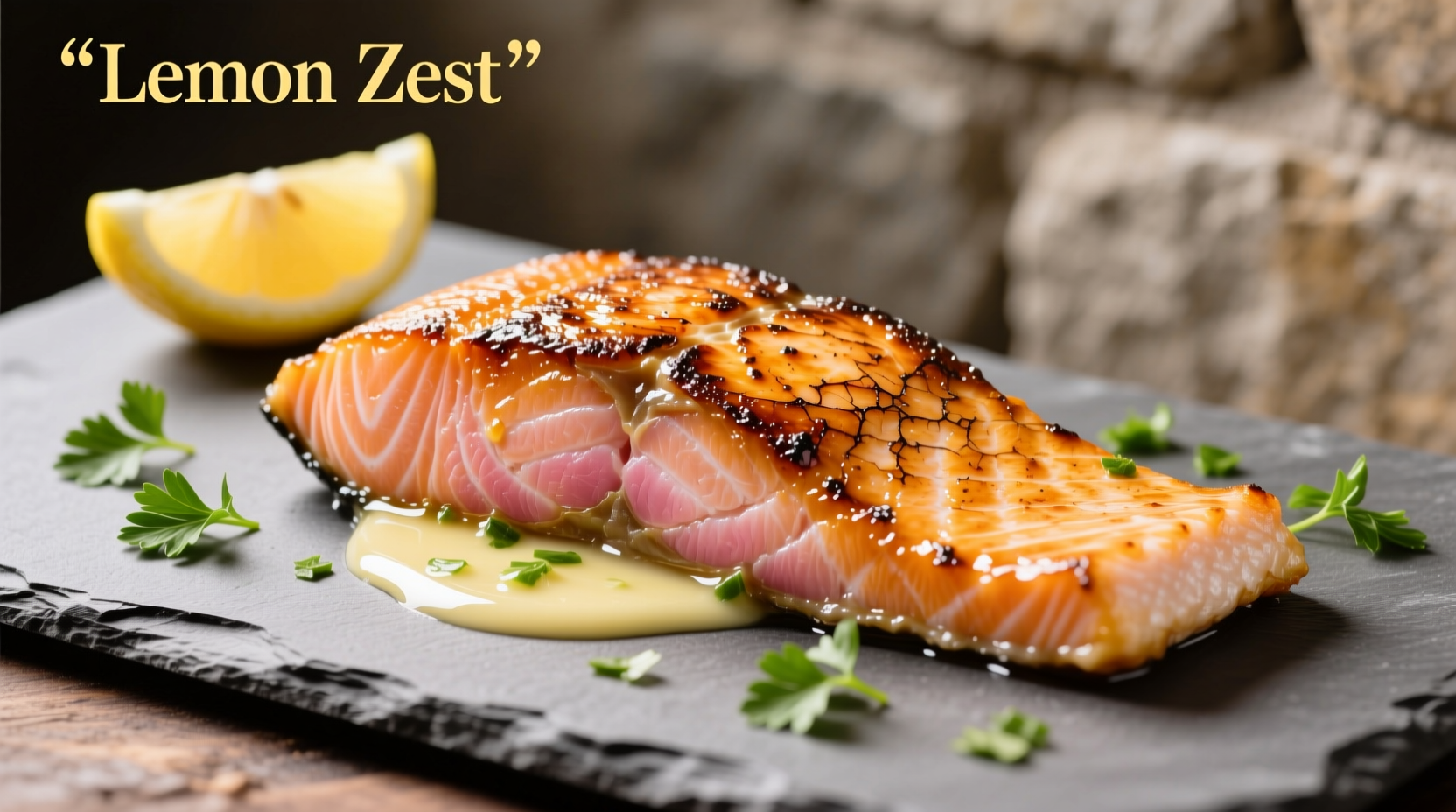 Perfectly seared garlic butter salmon with crispy skin