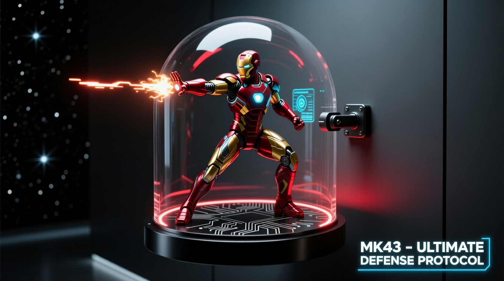 creative and secure ways to display your iron man mk43 action figure for maximum impact