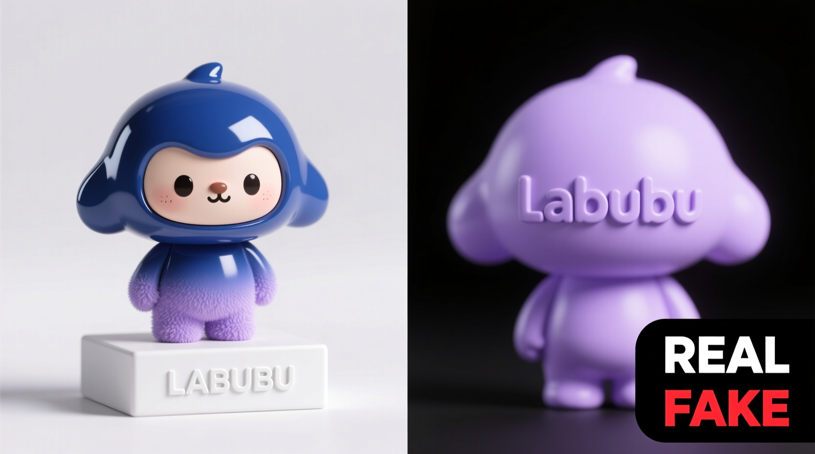 how to tell fake or real labubu