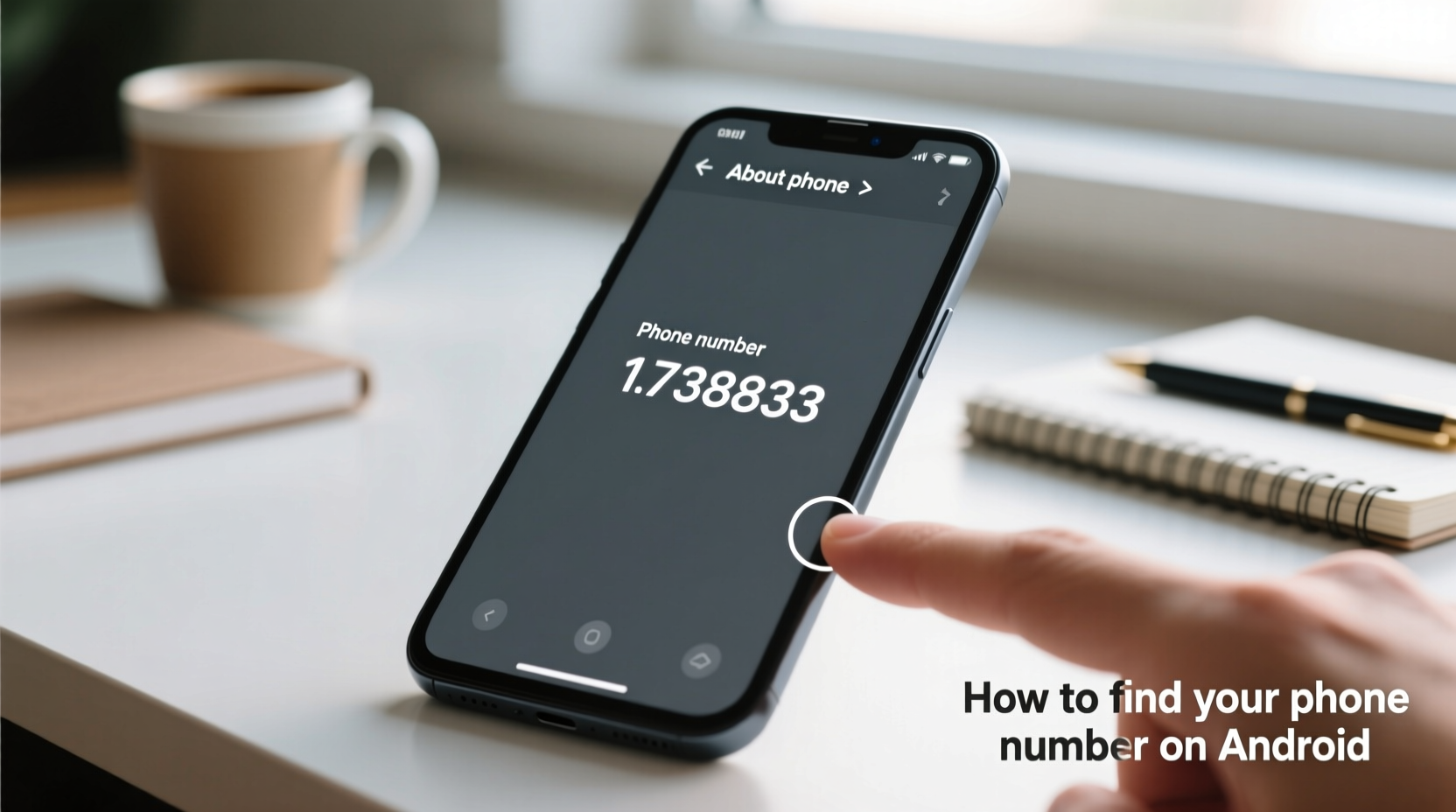easy ways to quickly locate your phone number on any android device