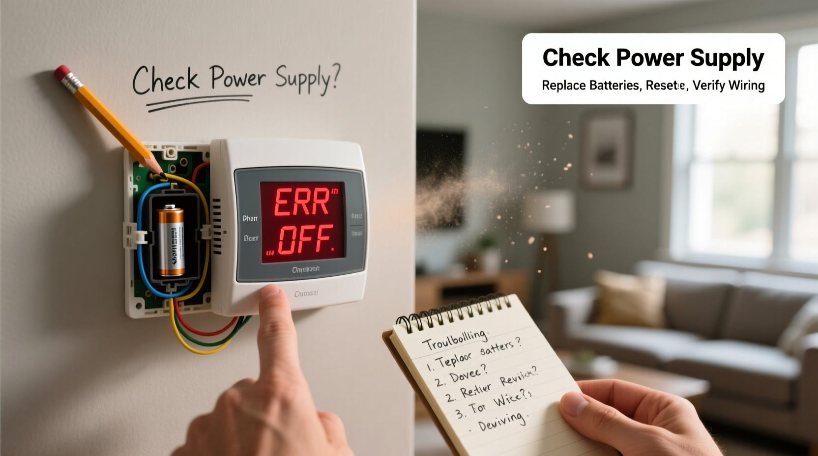 thermostat not working causes troubleshooting tips