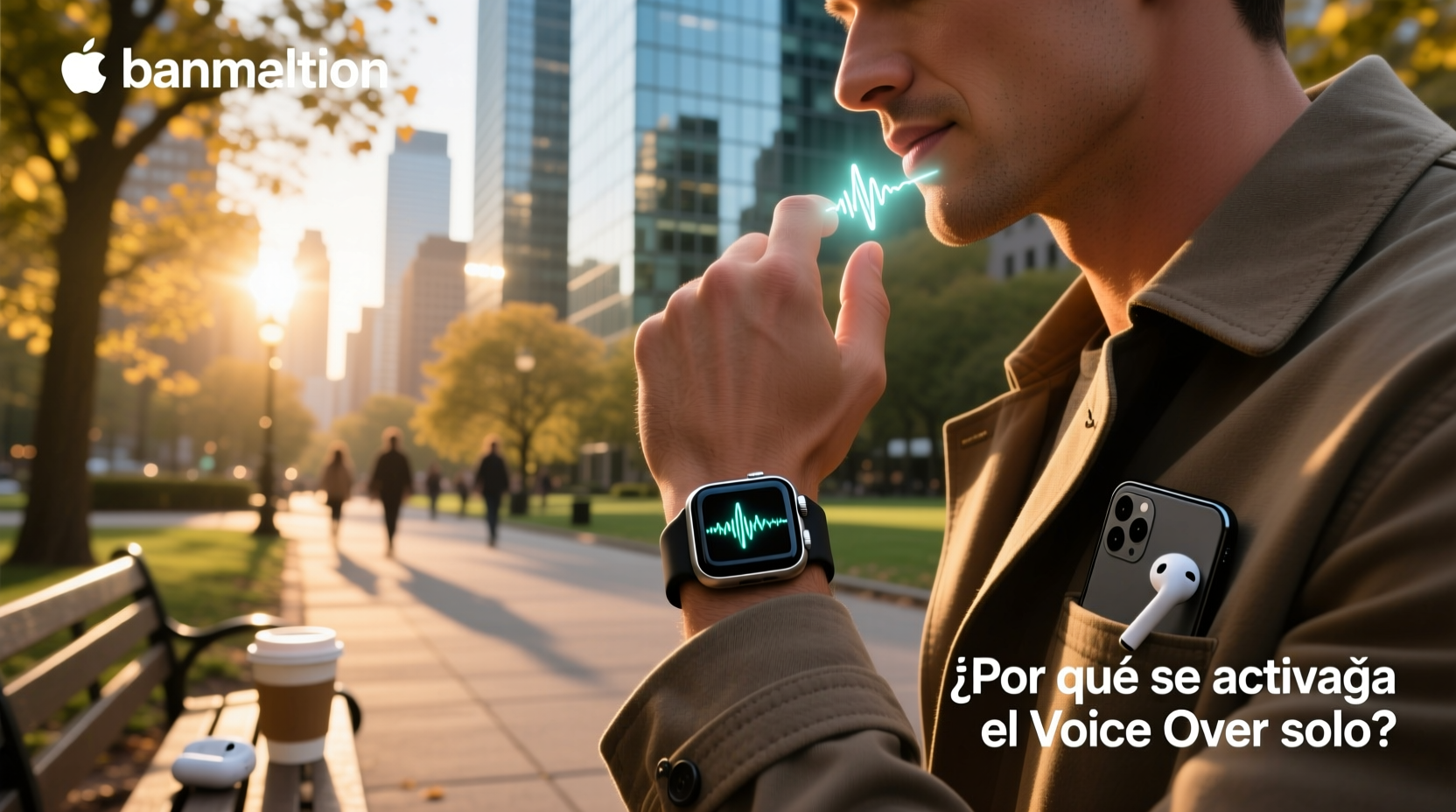 how to fix Apple Watch VoiceOver turning on automatically