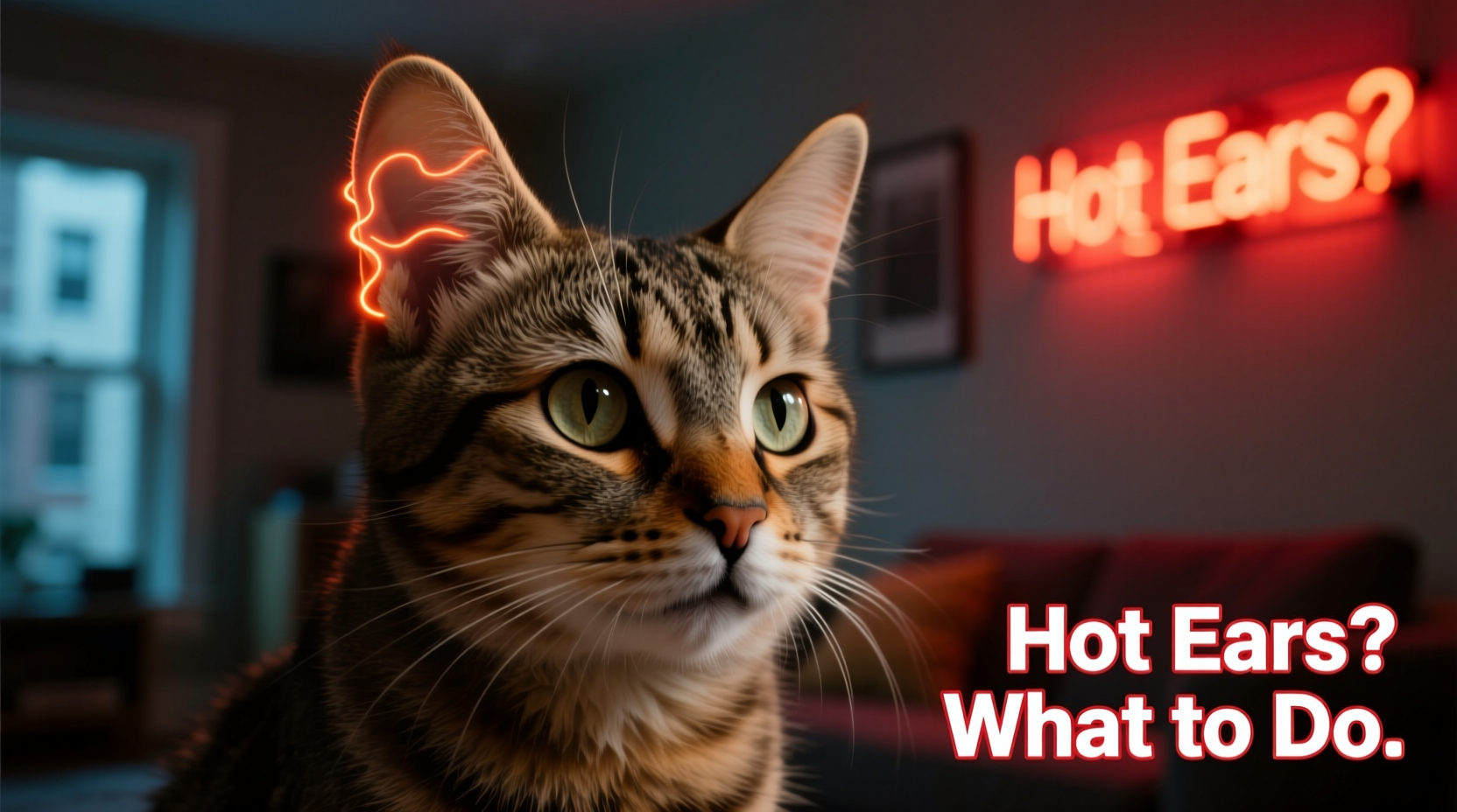 cats ears hot causes concerns and what to do
