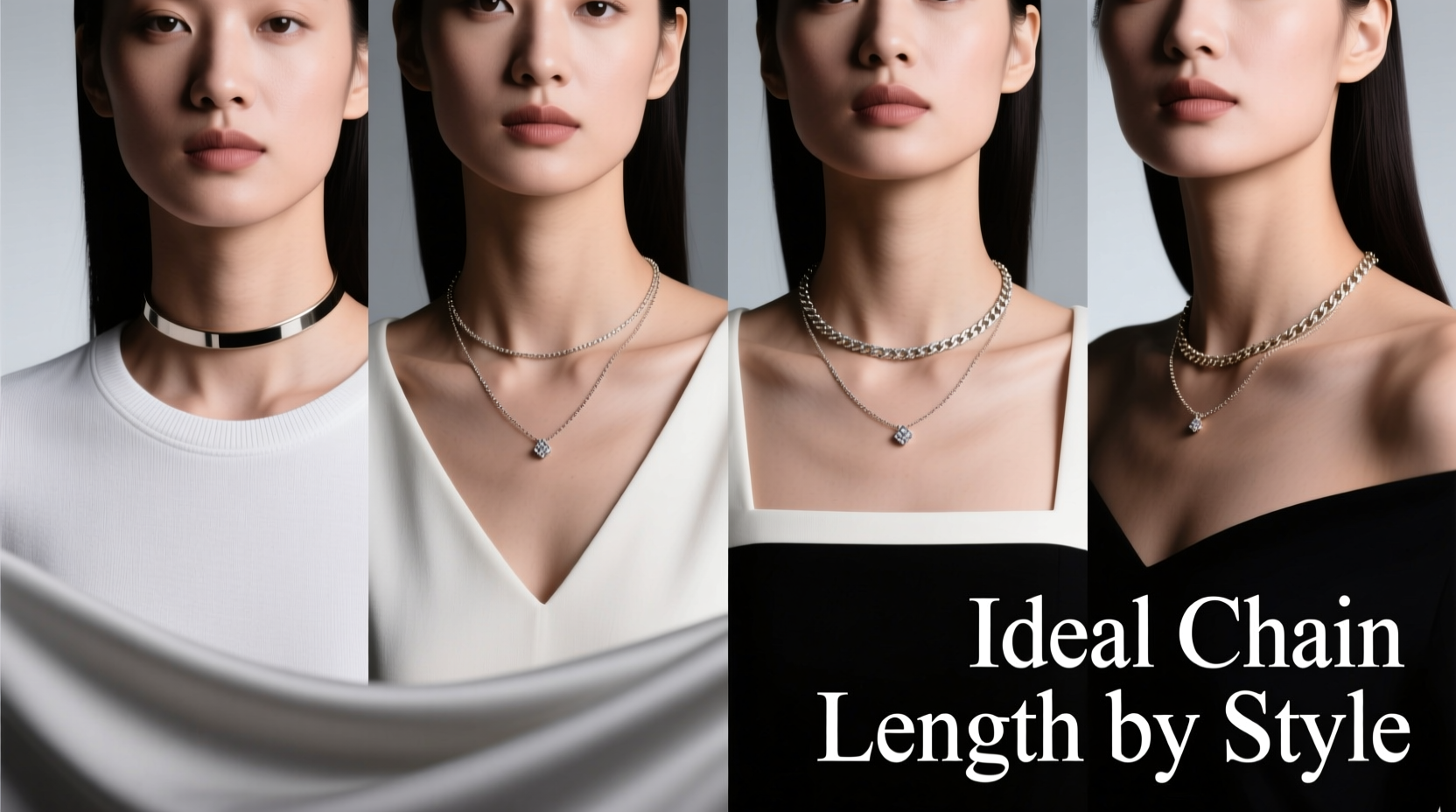 expert tips for selecting the ideal collarbone chain length for every style