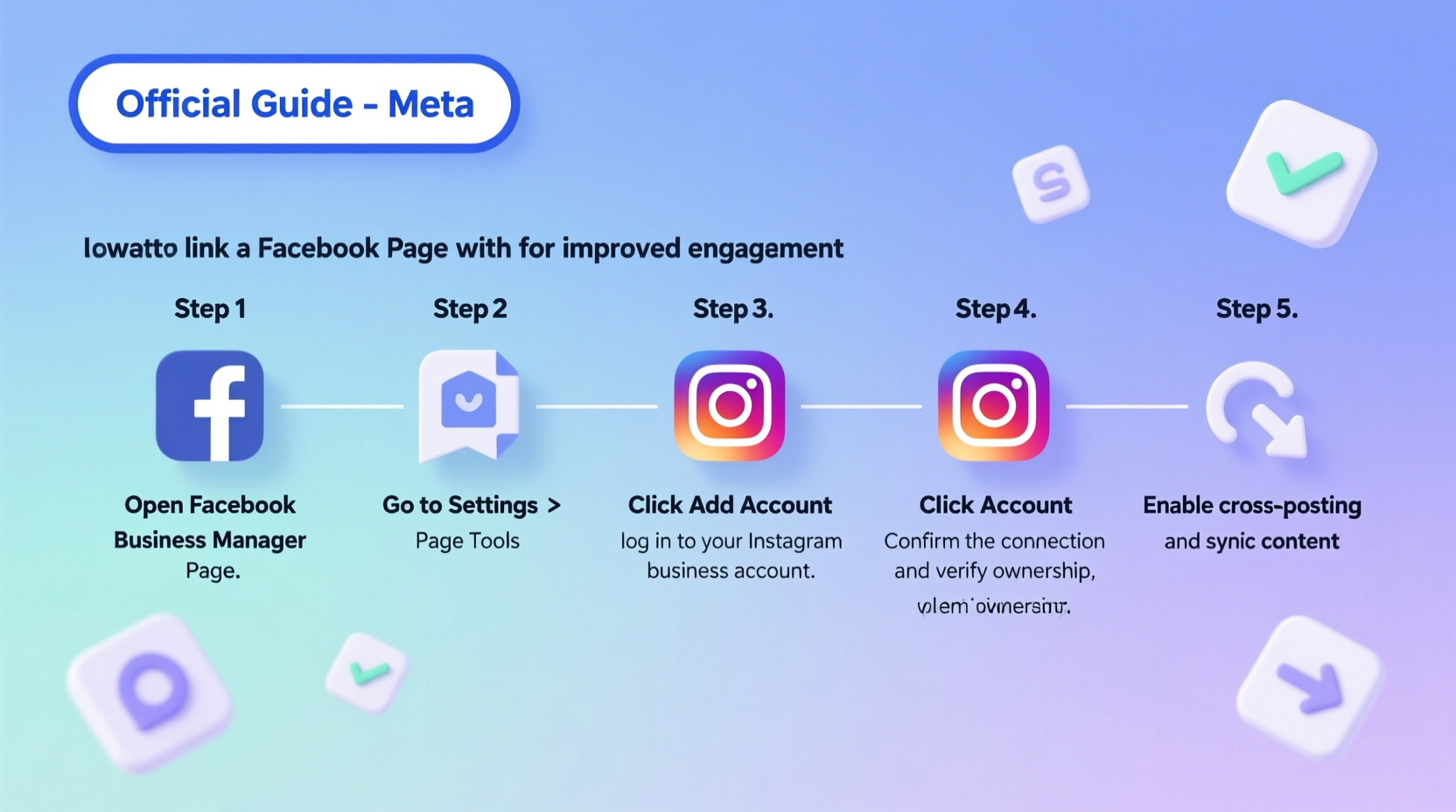 step by step guide to seamlessly link your facebook page with instagram for better engagement