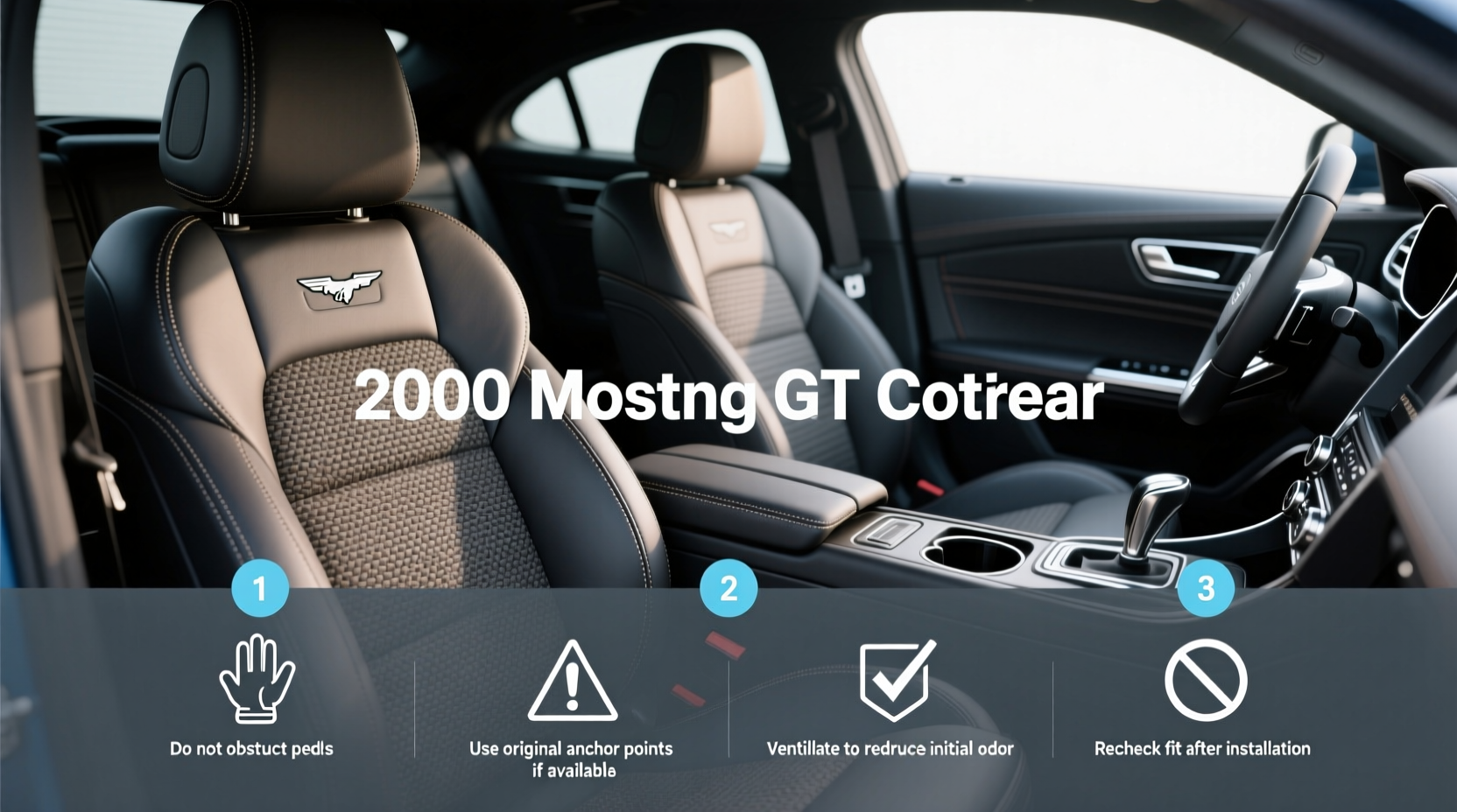 2000 mustang gt seat covers