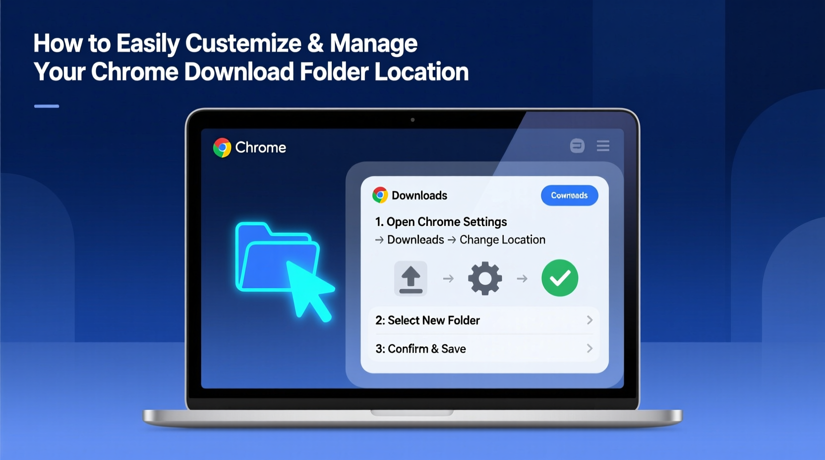 how to easily customize and manage your chrome download folder location