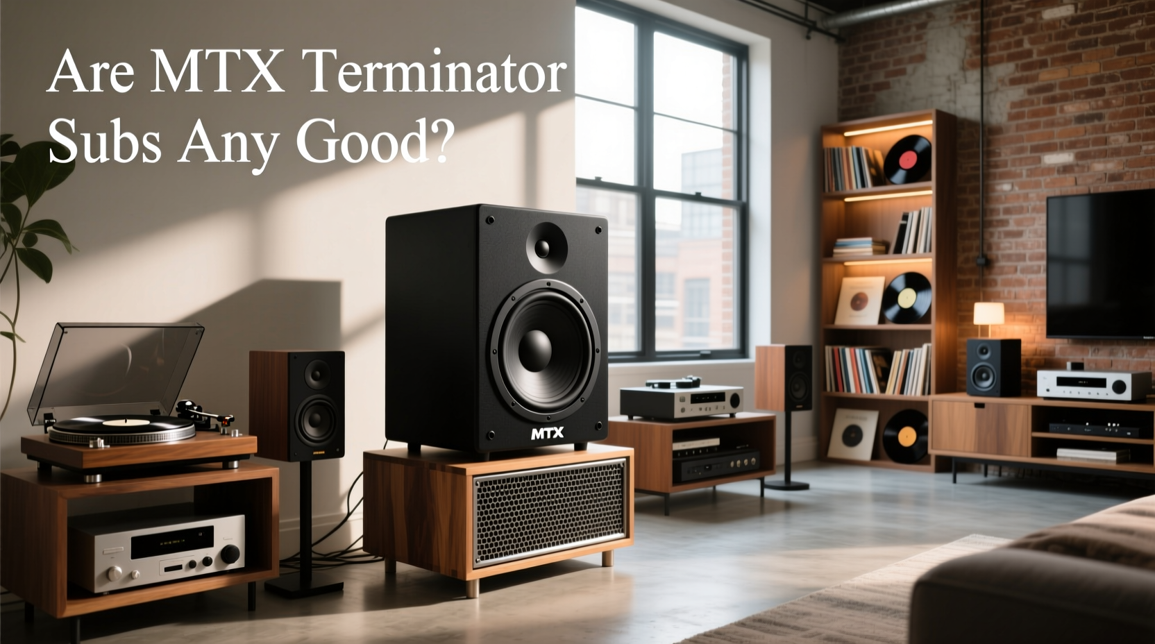 MTX Terminator 12-inch Subwoofer Guide