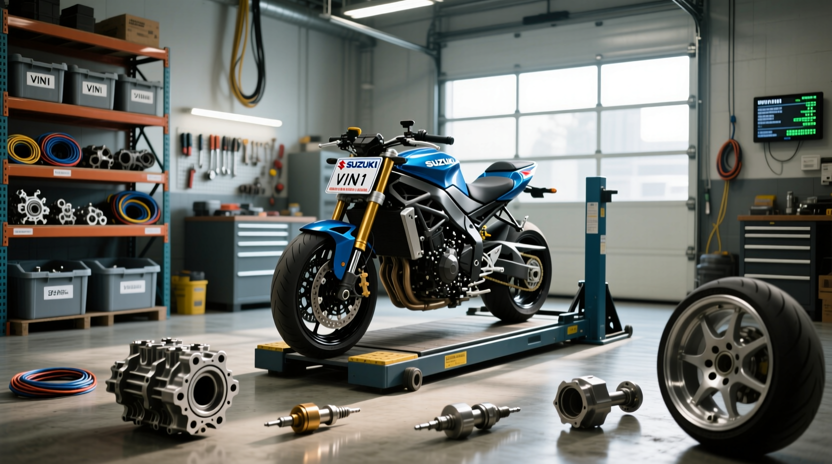 How to Use a Suzuki VIN to Find the Right Parts