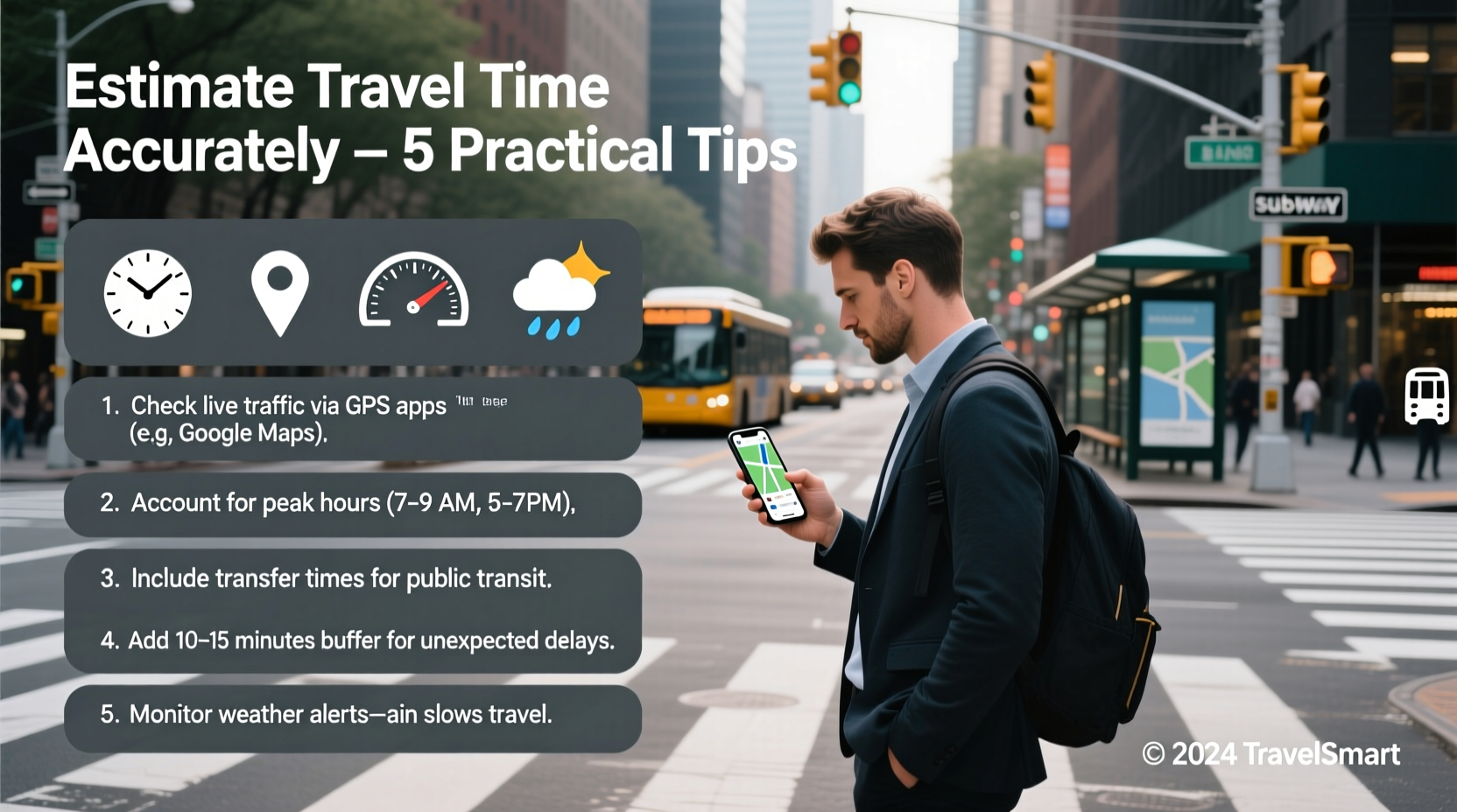 how long does it take to get to your destination practical tips to accurately estimate travel time