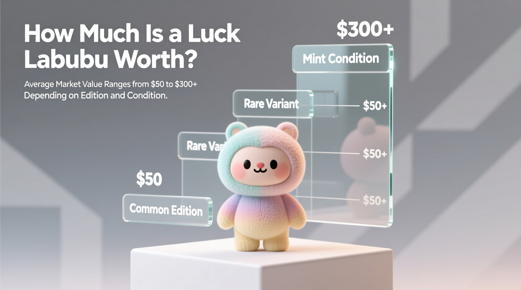 how much is a luck labubu worth