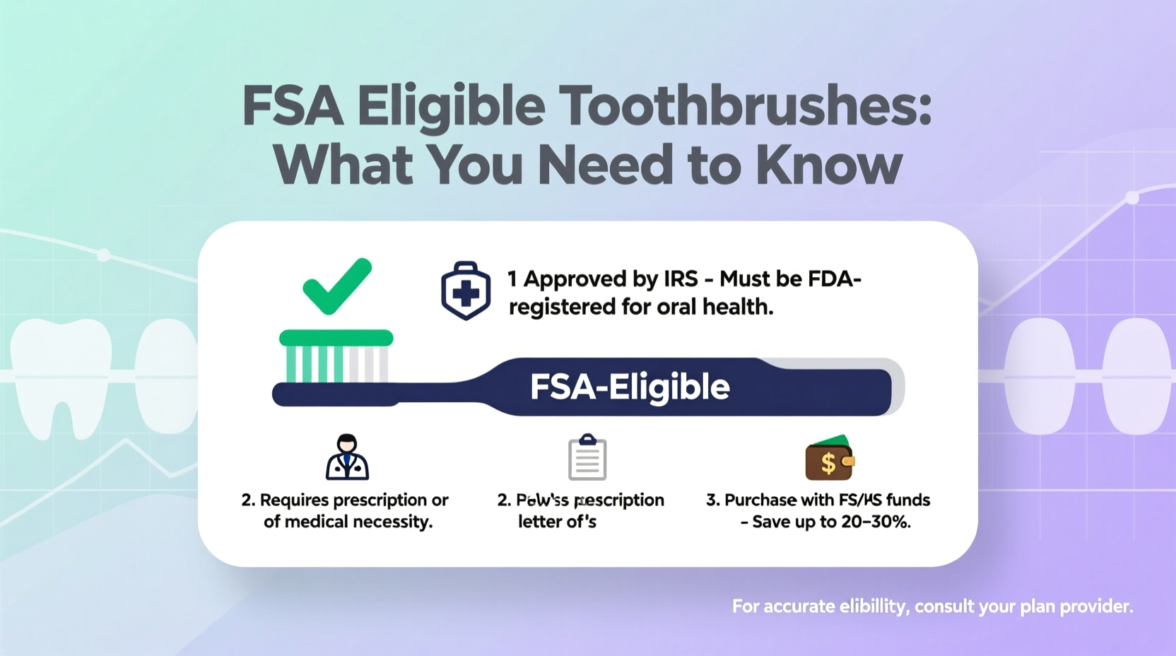 fsa eligible toothbrushes what you need to know