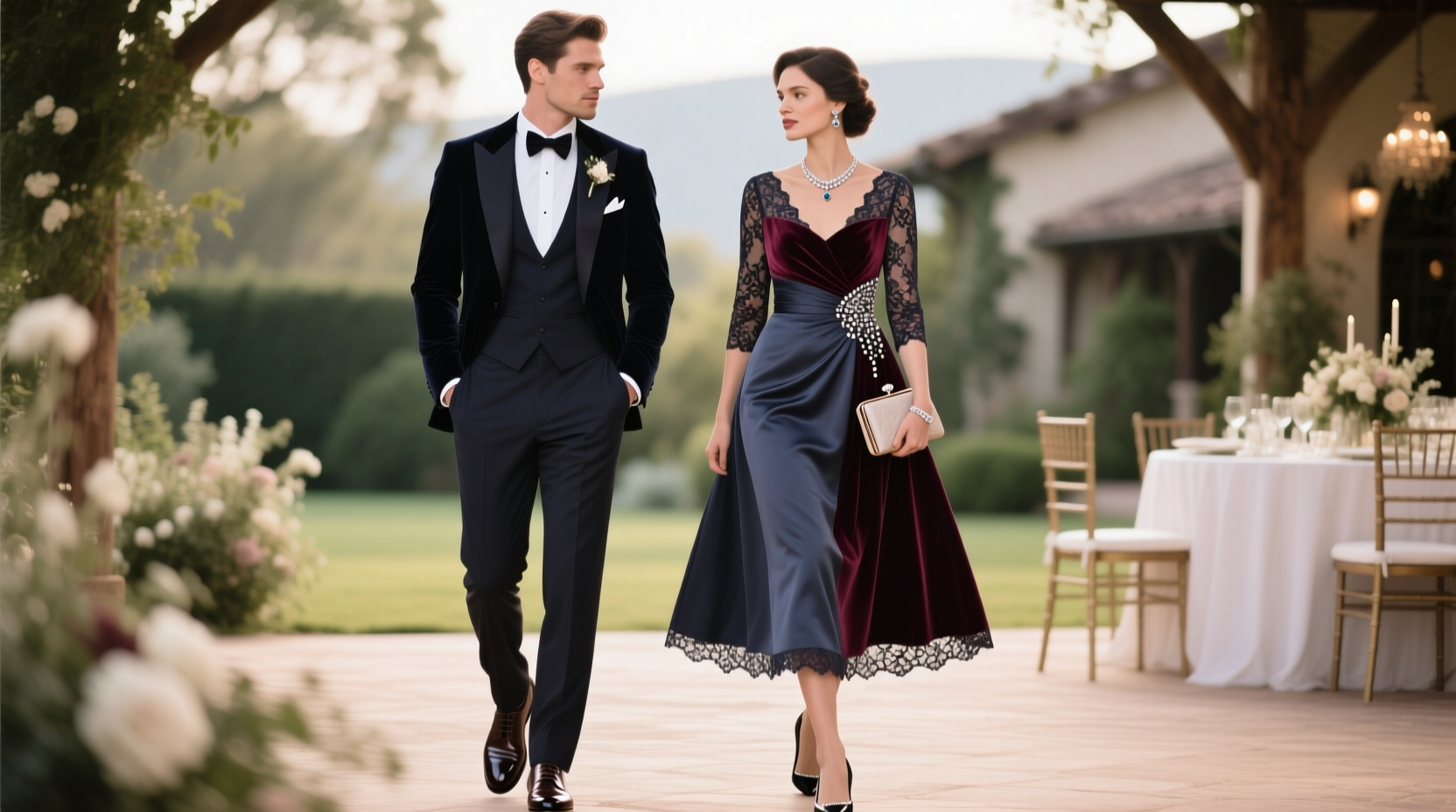 what does semi formal wedding attire mean