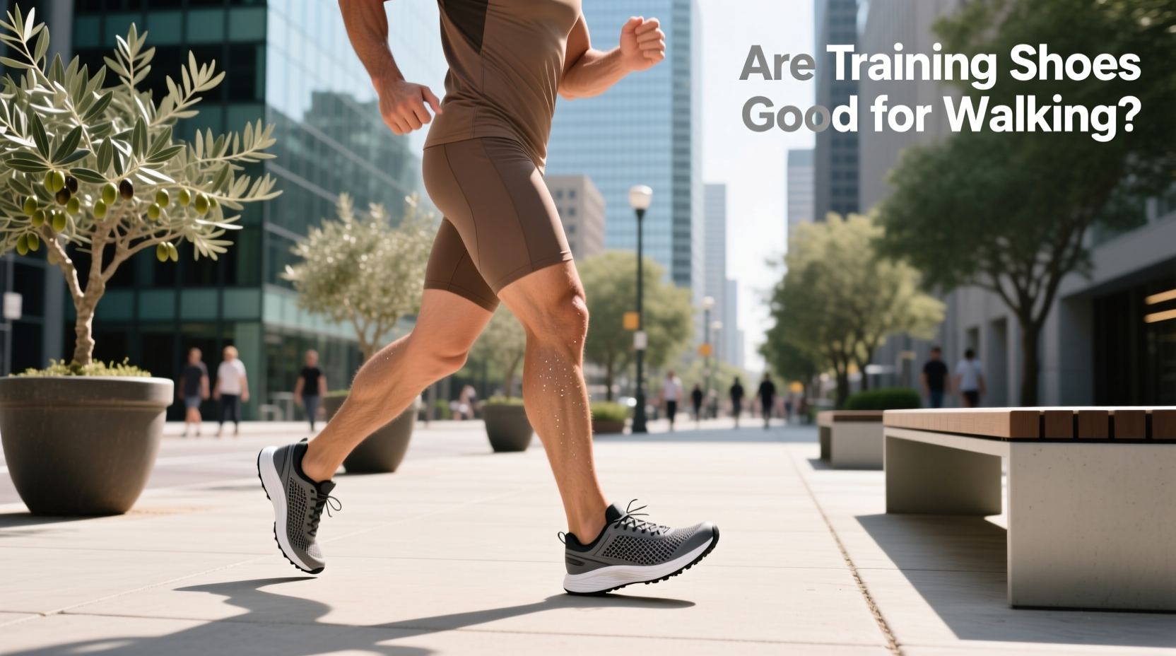 are training shoes good for walking 