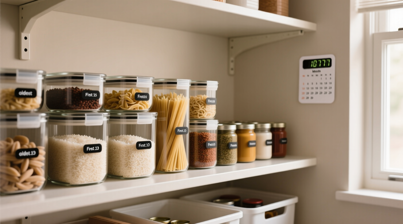 fifo organizing method