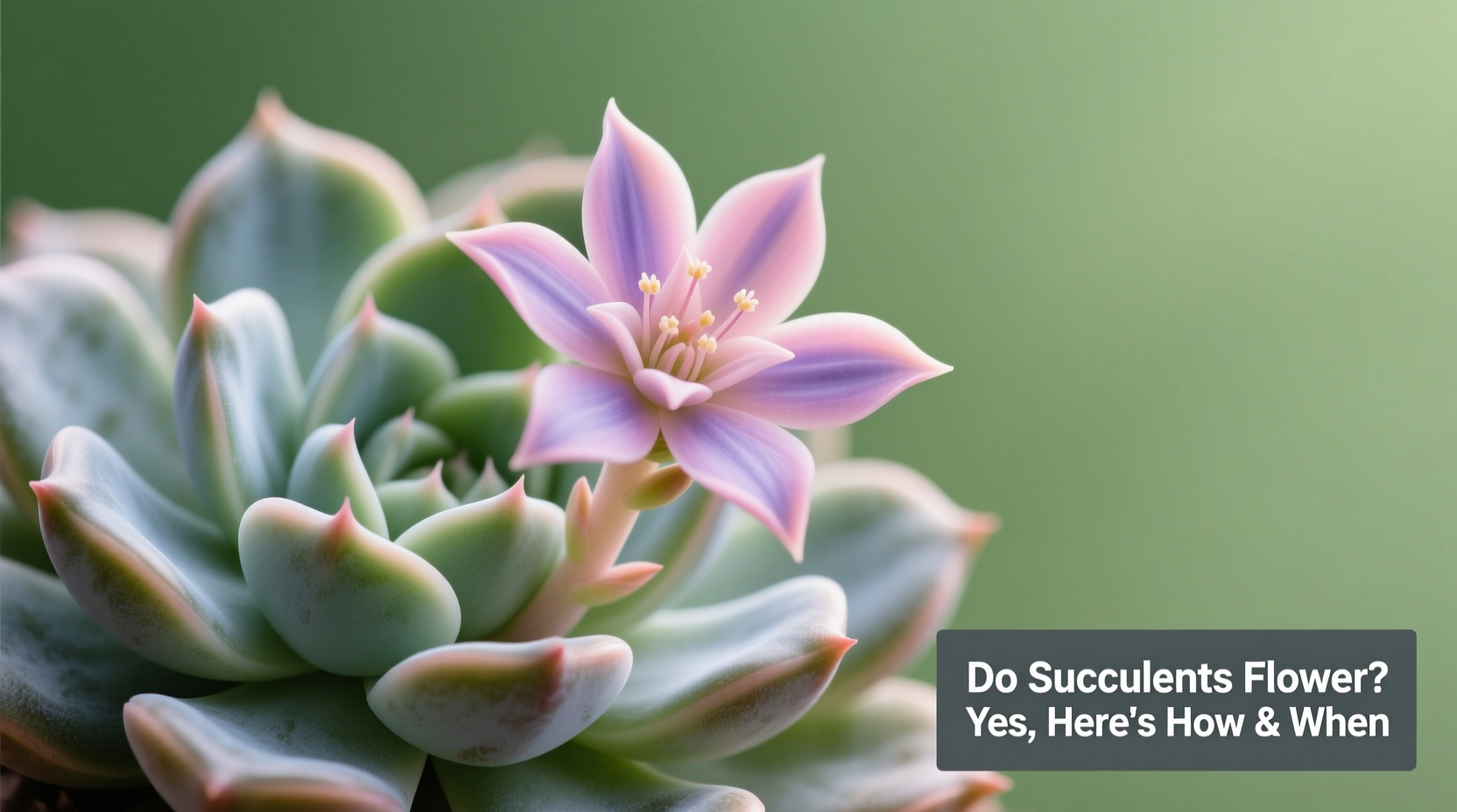 do succulents flower