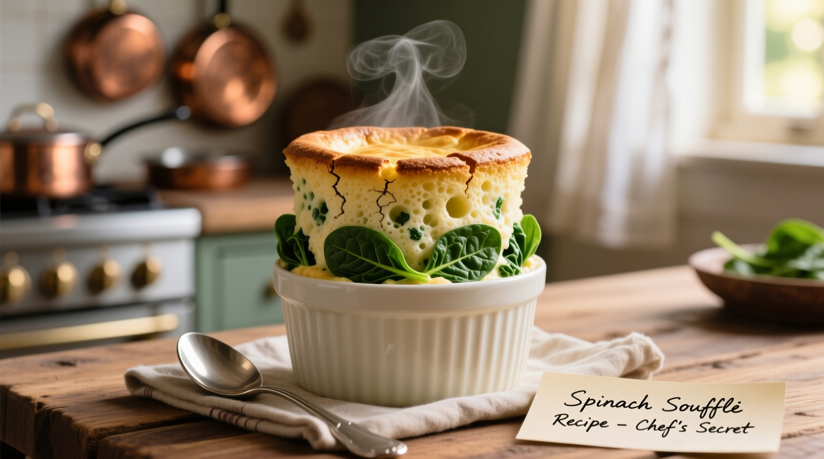 Perfect Spinach Soufflé Recipe: Light & Fluffy Every Time