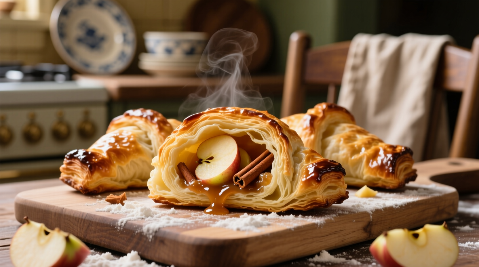 puff pastry apple turnovers recipe