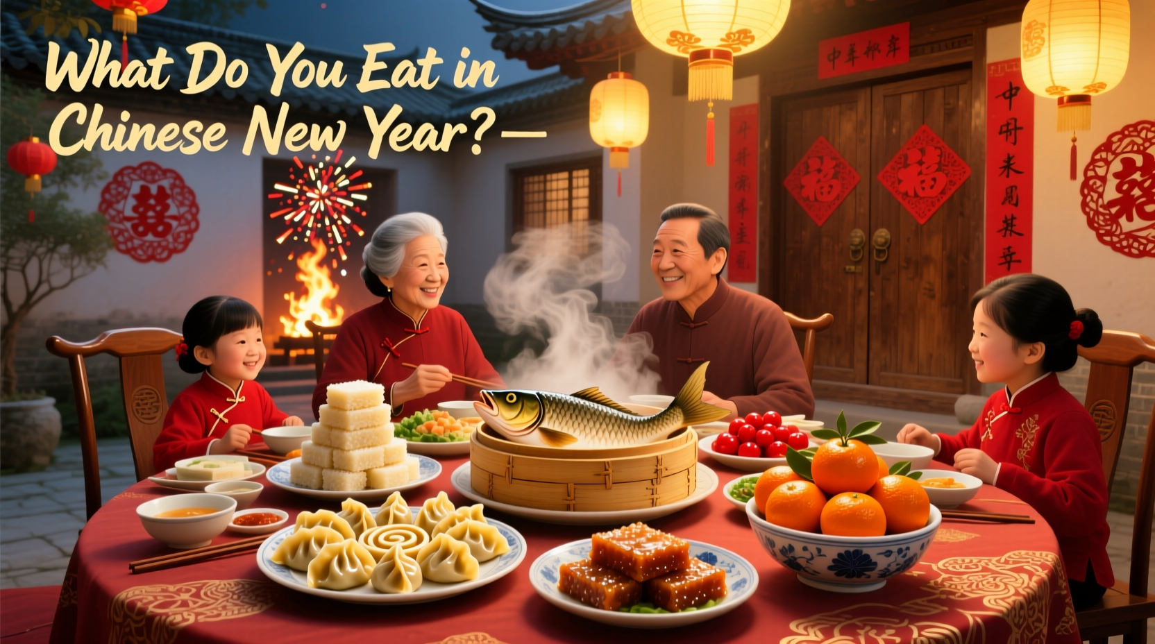 what do you eat in chinese new year