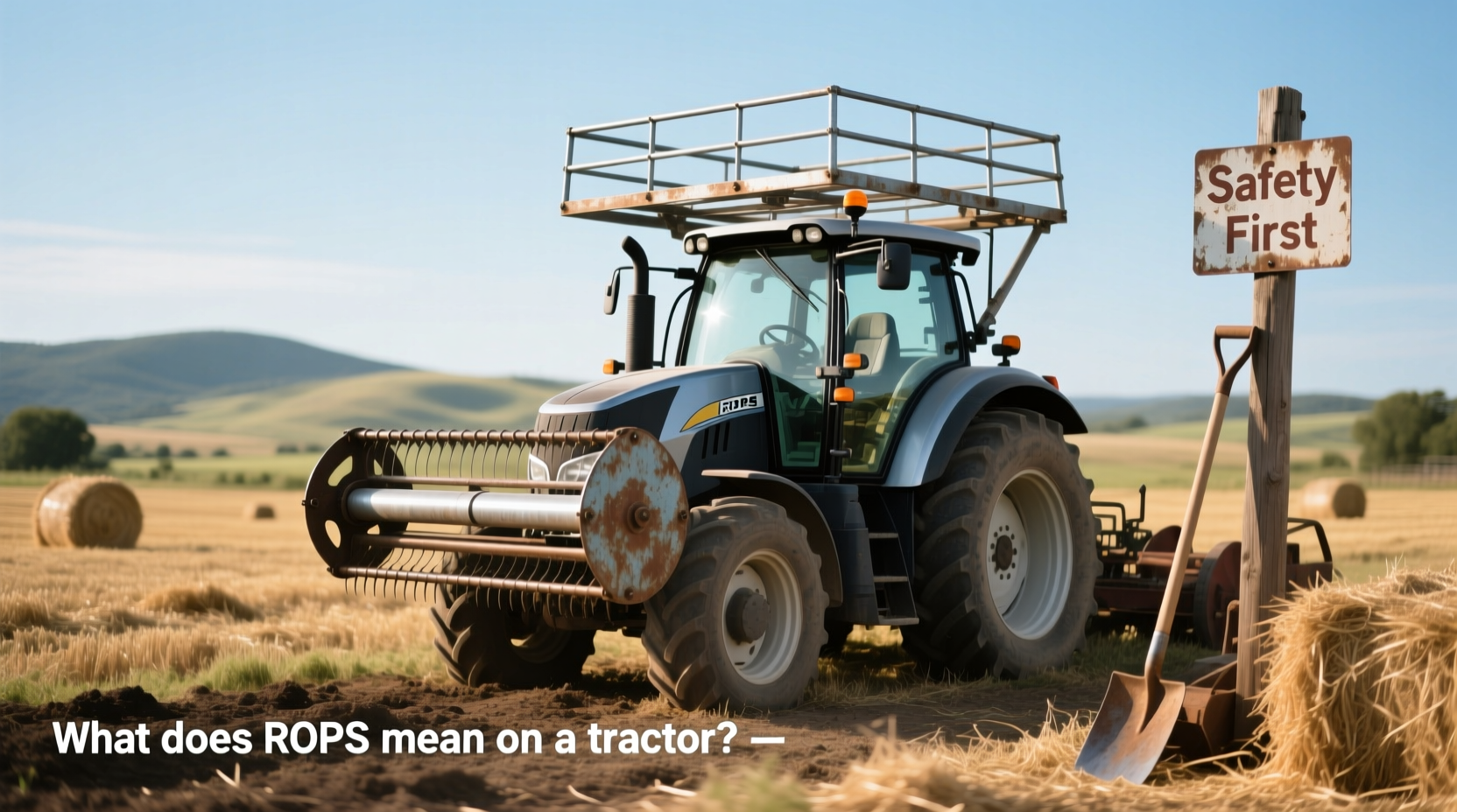 How to Choose Roll Bar for Tractor, What Does ROPS Mean on a Tractor?
