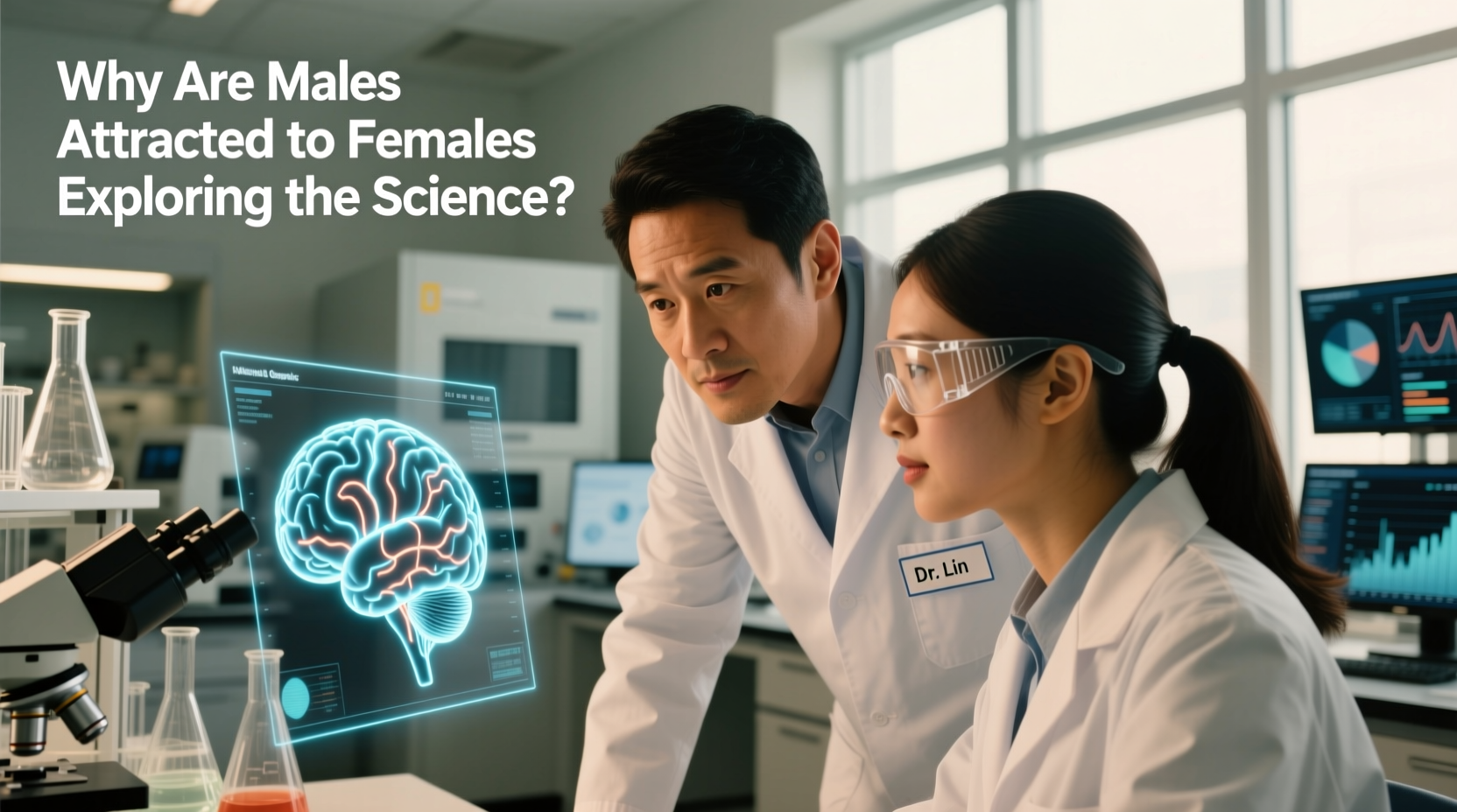 why are males attracted to females exploring the science
