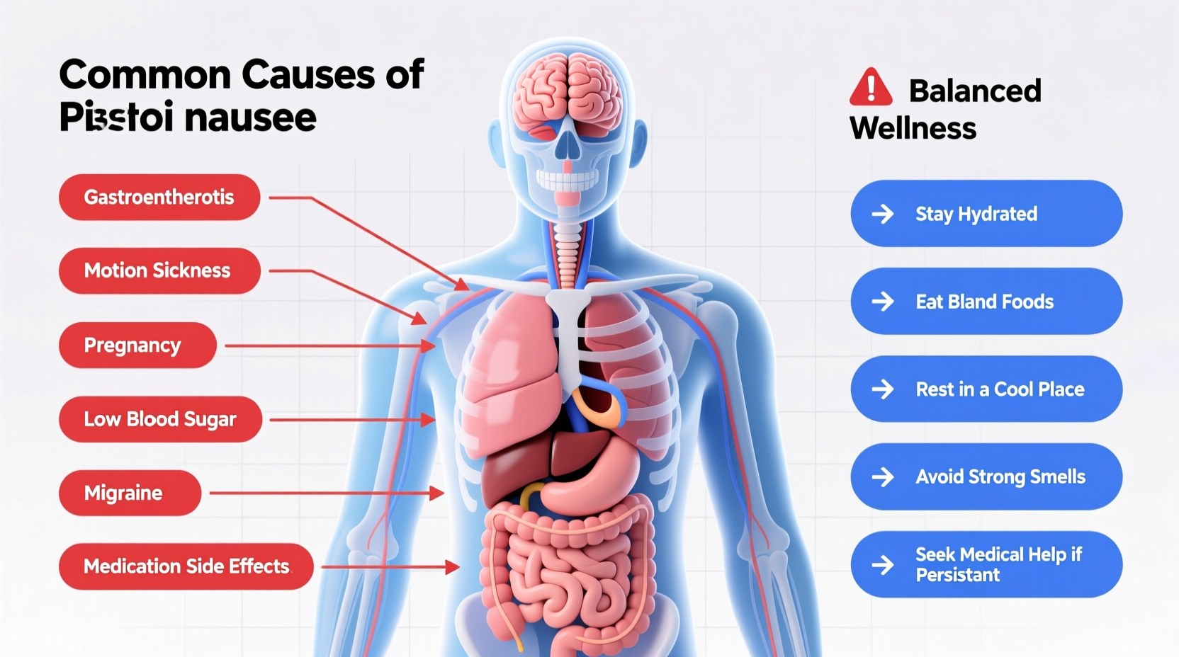 why am i always nauseous common causes what to do